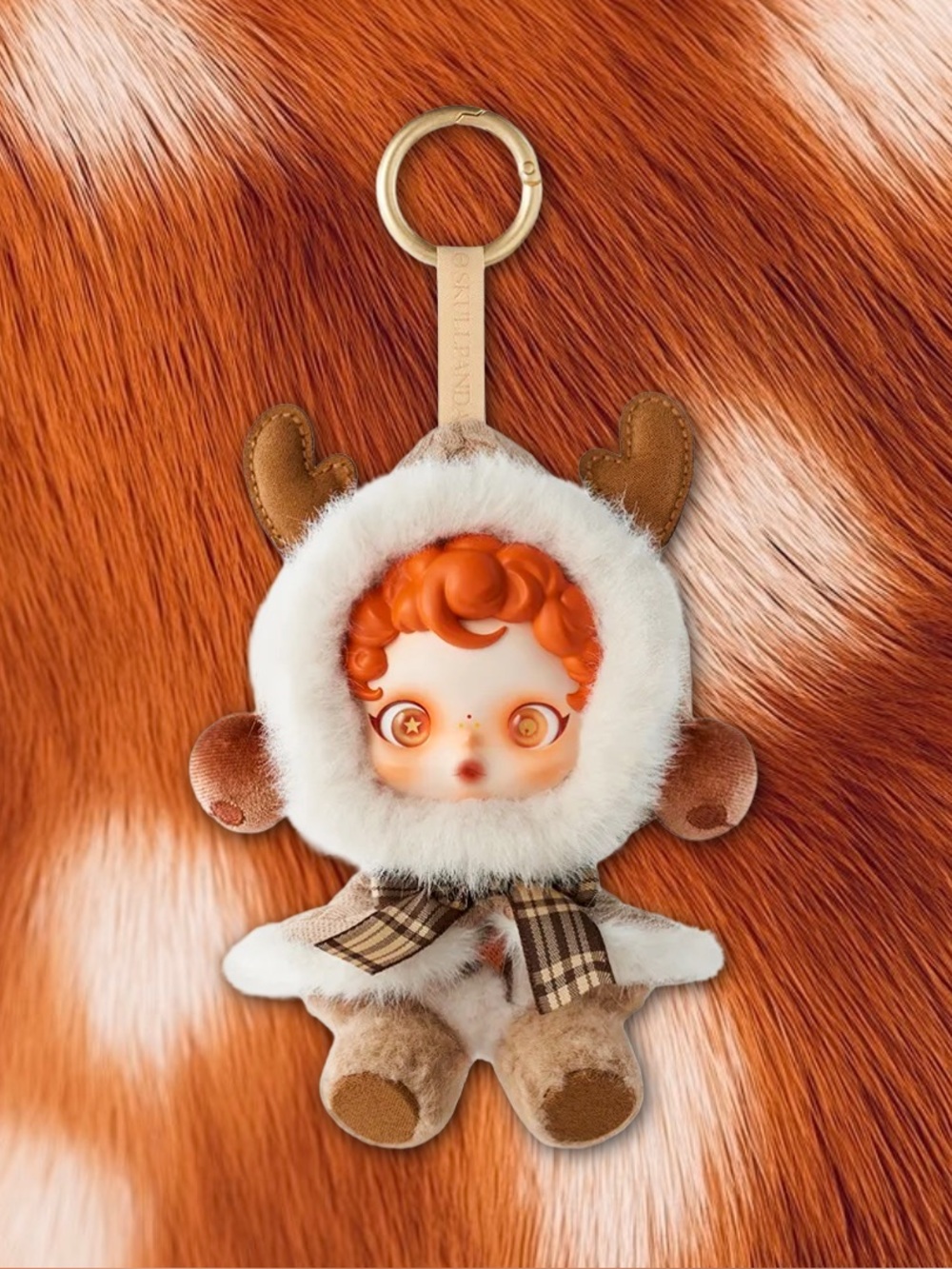 PopMart Winter Symphony Series Skullpanda Wanderer's Tune Plush Pendant Doll